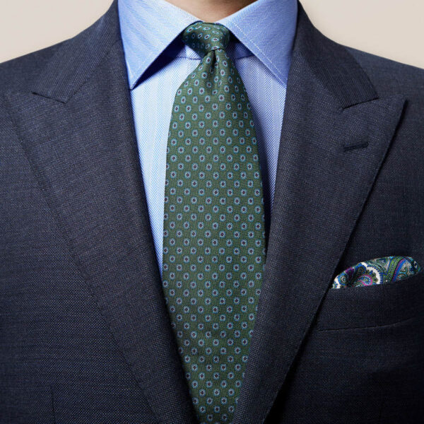 Krawatte, Eton, Herrenmode, Herrenmodetrends, Farbe grün